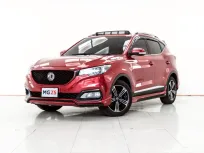 4B381 MG ZS 1.5 2019 รถ SUV สีแดง สภาพดี ไมล์น้อย