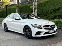 2019 Mercedes-Benz C-Class 2.0 C220d รถเก๋ง 4 ประตู ฟรีดาวน์ รถสวย ไมล์น้อย  
