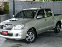 TOYOTA HILUX VIGO CHAMP 2.5 VN TURBO ตัวG TOP สี่ประตู ปี2012(แท้) M/T สีบรอนซ์