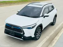 TOYOTA COROLLA CROSS 1.8 HYBRID PREMIUM SAFETY  2020 จด 2021 แท้