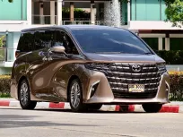 Toyota Alphard 2.5 Z  Hybrid 2025 รถสวย ไมล์น้อย มือเดียวป้ายแดง   