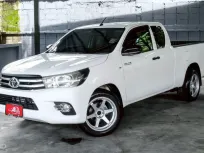 TOYOTA HILUX REVO 2.4 J PLUS CAB ปี2018(mnc) เกียร์ ธรรมดา สีขาว
