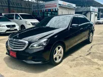 2014 Mercedes-Benz E-Class 2.0 E200 CGI รถเก๋ง 4 ประตู ไมล์น้อย  