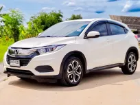 HONDA HR-V 1.8 E 2018 รถ SUV สีขาว มือเดียวป้ายแดง