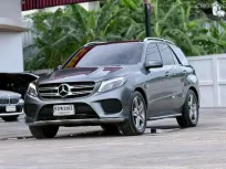 2017 BENZ GLE-CLASS, 500e AMG Dynamic โฉม W166 ปี14-ปัจจุบัน สีเทา เบนซินไฟฟ้าแบบเสียบปลั๊ก ไมล์แท้