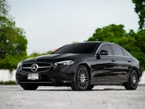 Benz C220d Avantgarde ปี 2023 ดีเซล ประหยัดคุ้มค่า ไม่กินน้ำมัน มือเดียว ป้ายแดง 