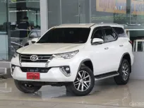 Toyota Fortuner 2.8 V ปี2018 รถบ้านแท้มือเดียว ใช้น้อยเข้าศูนย์ตลอด สวยเดิมทั้งคัน ออกรถ0บาท