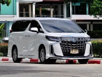 2022 Toyota ALPHARD 2.5 HYBRID E-Four รถตู้/MPV รถบ้านมือเดียว ไมล์น้อย  