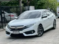 Honda Civic FC 1.8EL เครื่องยนต์: เบนซิน  เกียร์: ออโต้  ปี: 2018 สี: ขาว