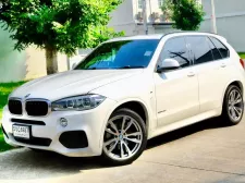 ไมล์ 99,000 กม.  BMW X5 XDRIVE30D M Sport ดีเซล อโต้ สีขาว ปี2015