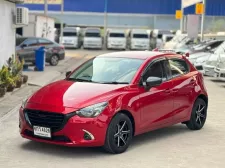 2017 Mazda 2 1.3 High Connect รถเก๋ง 5 ประตู รถบ้านแท้ แดงทั้งนอกและใน สวยสปอร์ต