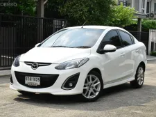  Mazda 2  1.5 Spirit ปี 2012 สีขาว  ออโต้ เบนซิน ไมล์ 9x,xxx km รถสวย 