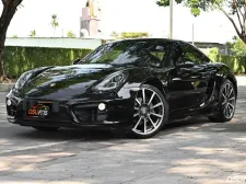 Porsche Cayman 2.7 981 PDK 2013 รถมือเดียวใช้งานน้อยของแต่งจากศูนย์ทั้งคัน รถออกศูนย์แท้