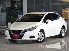 Nissan Almera 1.0 EL ปี 2021 สวยสภาพป้ายแดง ไมล์น้อยเข้าศูนย์ตลอด รถบ้านแท้ ไม่เคยติดแกีส ฟรีดาวน์