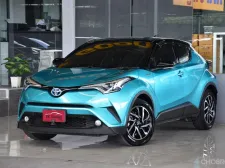Toyota C-HR 1.8 HEV Mid ปี2018 รถบ้านมือเดียว ไมล์แท้5*,***โล เข้าศูนย์ตลอด สวยเดิมทั้งคัน ออกรถ0บาท