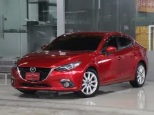Mazda 3 2.0 S ปี 2016 รถบ้านมือเดียว ไมล์น้อยเข้าศูนย์ตลอด สวยเดิมทั้งคัน ไม่เคยติดแก๊ส ออกรถ0บาท