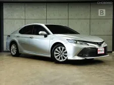 2019 Toyota CAMRY 2.5 Hybrid Premium Sedan AT ไมล์แท้ รถมือเเรกจากป้ายเเดง B4306