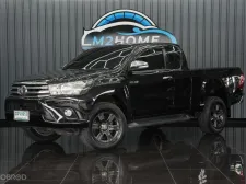 TOYOTA HILUX REVO SMART CAB 2.4 E PRERUNNER MT ปี 2017 สีดำ