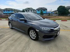 2017 HONDA CIVIC FC 1.8 E AUTO สีเทา รถสวยสภาพดี
