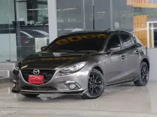 Mazda 3 2.0 S Sports ปี 2015 ไมล์แท้7x,xxxโล รถบ้านแท้ๆ ไม่เคยติดแก๊ส สวยเดิมทั้งคัน ออกรถ0บาท