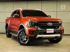 2023 Ford RANGER 2.0 Double Cab WildTrak Hi-Rider AT ไมล์แท้ 5 หมื่น สีSedona Orange (Limited) B4900