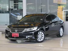 Honda ACCORD 2.0 EL ปี 2014 รถบ้านมือเดียว ใช้น้อยเข้าศูนย์ตลอด สวยเดิมทั้งคัน ไม่เคยติดแก๊ส ฟรีดาวน