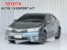 ตัวท๊อป ESport Toyota COROLLA 1.8 ESPORT รถเก๋ง 4 ประตู 
