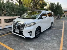 2017 Toyota ALPHARD 2.5 HYBRID  รถเจ้าของเดียว รถสวยไม่มีชน เบาะคู่หน้า+แถวสอง ปรับไฟฟ้า