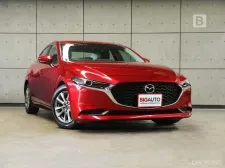 2022 Mazda 3 2.0 C Sedan AT ไมล์แท้ 1 หมื่น มือแรกจากป้ายแดง สีแดงSoul Red Crystal Metallic B490