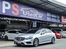 ฟรีเงินดาวน์ ดีเซลล้วนๆไม่มีไฮบริด รุ่นAMG ไมล์น้อย Mercedes-Benz E300 BluetecHybrid (W212) ปี 2015