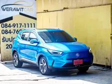MG ZS EV X SUV ตัวท็อปสุด ปี 2022 หลังคา Sunroof เกียร์ Auto แบบมือหมุน รถสวยบางเดิมทั้งคัน