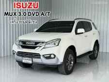 รถบ้าน มือเดียว 7 ที่นั่ง Isuzu MU-X 3.0DVD SUV ออกรถฟรีดาวน์