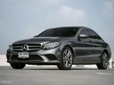 Benz C220d Avantgarde ปี 2018 เครื่องดีเซล ช่วงล่างแน่น รถมือเดียว ป้ายแดง