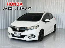 Honda JAZZ 1.5SV  i-VTEC รถเก๋ง 5 ประตู รถสภาพดี มีประกัน