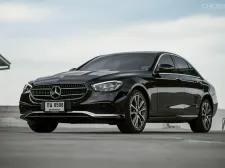 Benz E300e Avantgarde ปี 2021 เน้นดีไซน์หรู นุ่ม เงียบ นั่งสบาย วิ่งไฟฟ้าล้วนได้ถึง 50 กม.