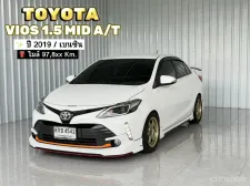 ฟรีดาวน์ Toyota VIOS 1.5 Mid รถเก๋ง 4 ประตู 