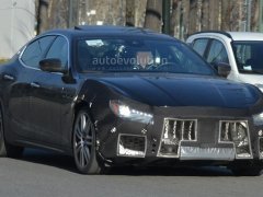 Maserati Ghibli รุ่น Minorchange เตรียมปรับหน้าตาพร้อมเสริมอุปกรณ์