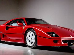 เปิดขายรถสปอร์ตมือสองของ Ferrari F40 ของ Eric Clapton ในราคา 1,145,150 ดอลล่าร์สหรัฐ