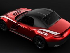 Mazda เผยโฉมชิ้นส่วนหลังคาแข็ง ติดตั้งใน MX-5 Cup