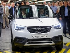 Opel Crossland X เริ่มทยอยออกจากโรงงานผลิตแล้ว !!