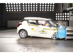 Suzuki Swift 2017 ได้รับการจัดอันดับอยู่ที่ 3 ดาว จากการทดสอบการชนของ Euro NCAP