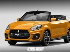 เปิดตัว Suzuki Swift Sport โฉมใหม่ กับภาพเรนเดอร์โฉมเปิดประทุน