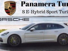 Porsche เผยโฉม Panamera Turbo S E-Hybrid Sport Turismo 