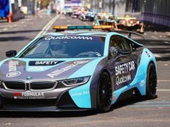 BMW i8 เข้าร่วม Santiago E-Prix 2018 ได้รับคัดเลือกเป็น Safety Car 