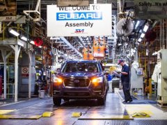 Subaru Ascent 2019 เริ่มการผลิตแล้วที่รัฐอินเดียน่า