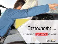 ฟังจากปากช่าง ... การทำงานของ “ถุงลมนิรภัย” เป็นอย่างไร
