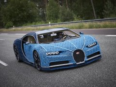 ตัวต่อเคลื่อนที่ได้! LEGO สร้างรถจำลอง Bugatti Chiron และทดสอบจริง