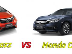 Honda jazz 2018 vs Honda civic 2018 คันไหนดีกว่ากัน
