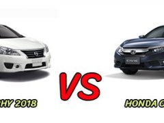 เปรียบเทียบ Nissan Sylphy 2018 vs Honda civic 2018