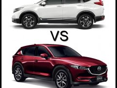 Mazda CX-5 2018 vs Honda CR-V 2018 เลือกคันไหนดีกว่ากัน !!
